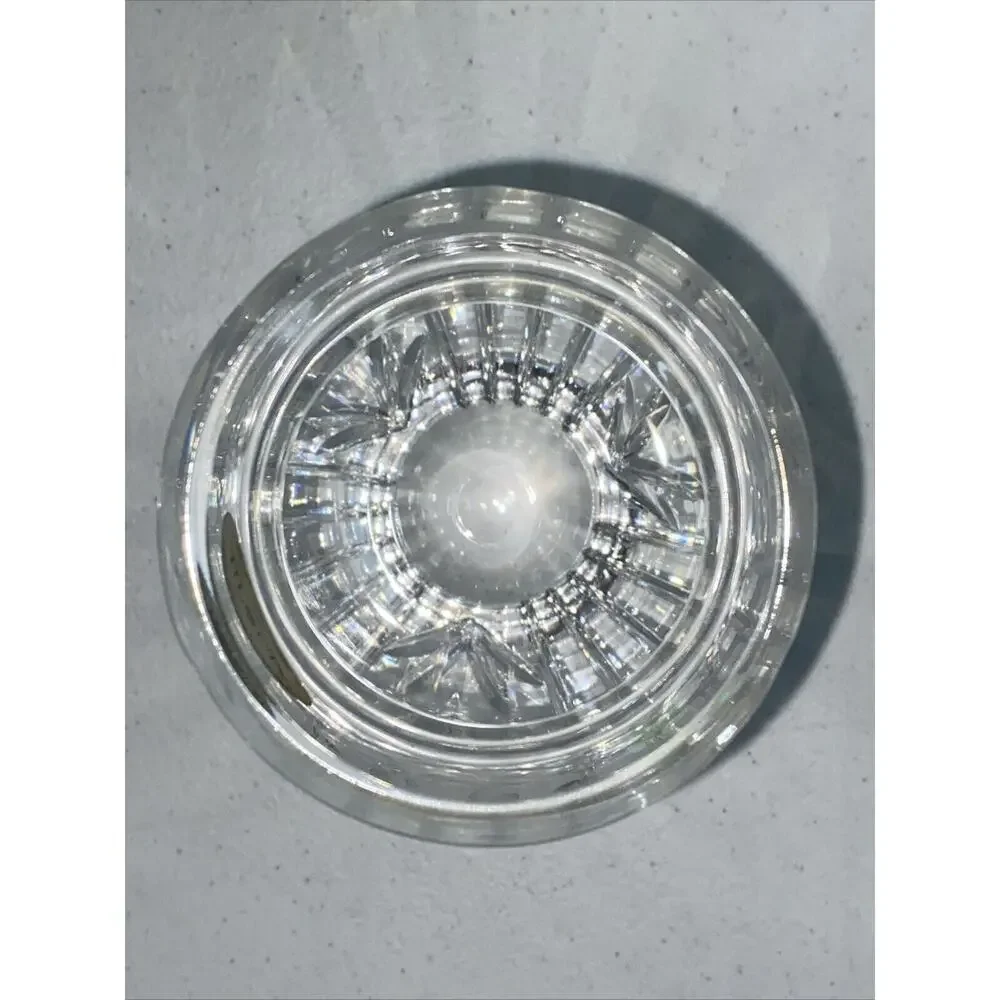 Block‎ Olympic 7” Rose Vase 24% Full Lead Crystal Hand Made In Czech Republic